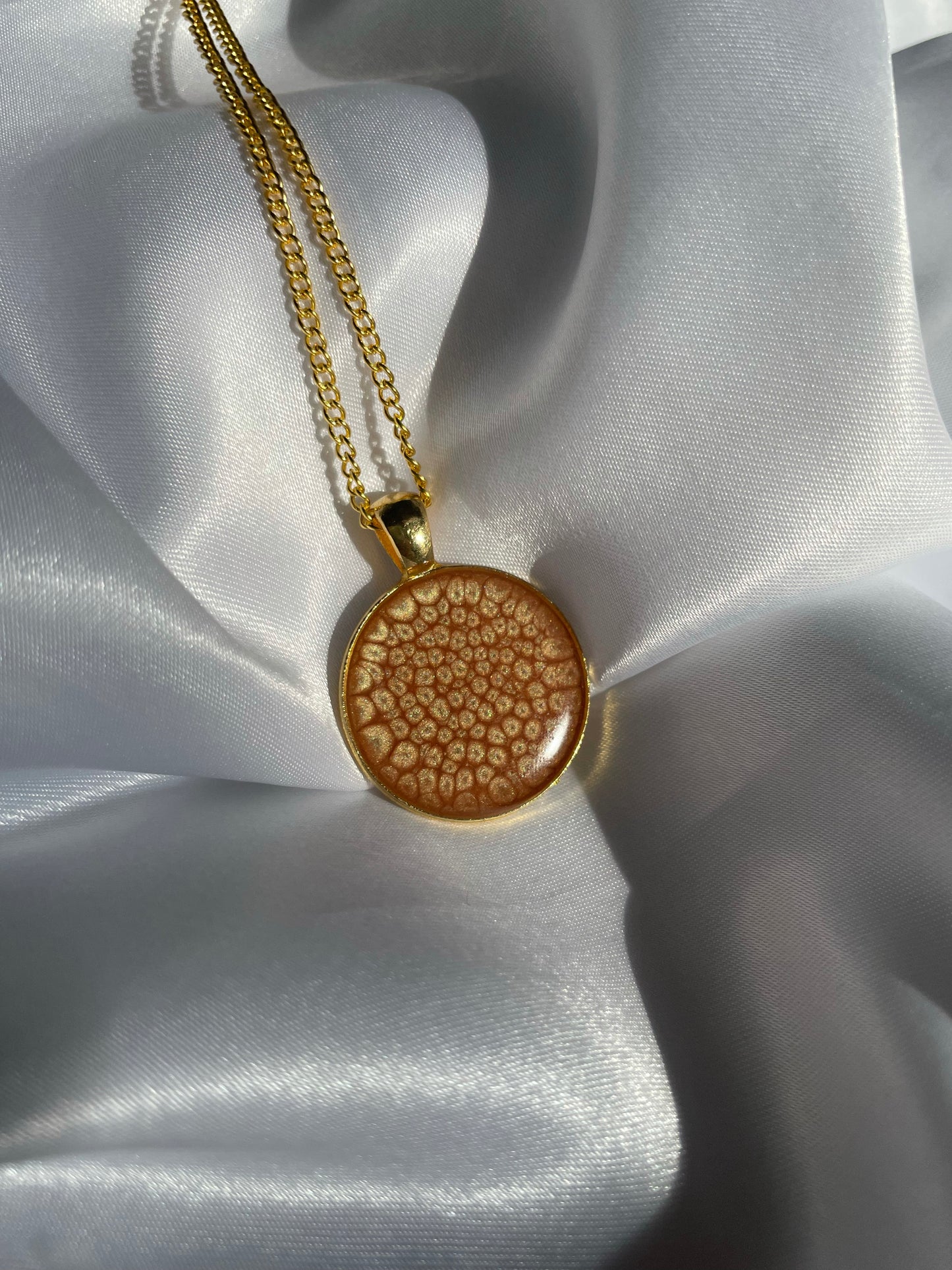 Antique Gold Necklace Pendant