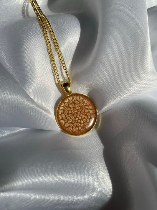 Antique Gold Necklace Pendant
