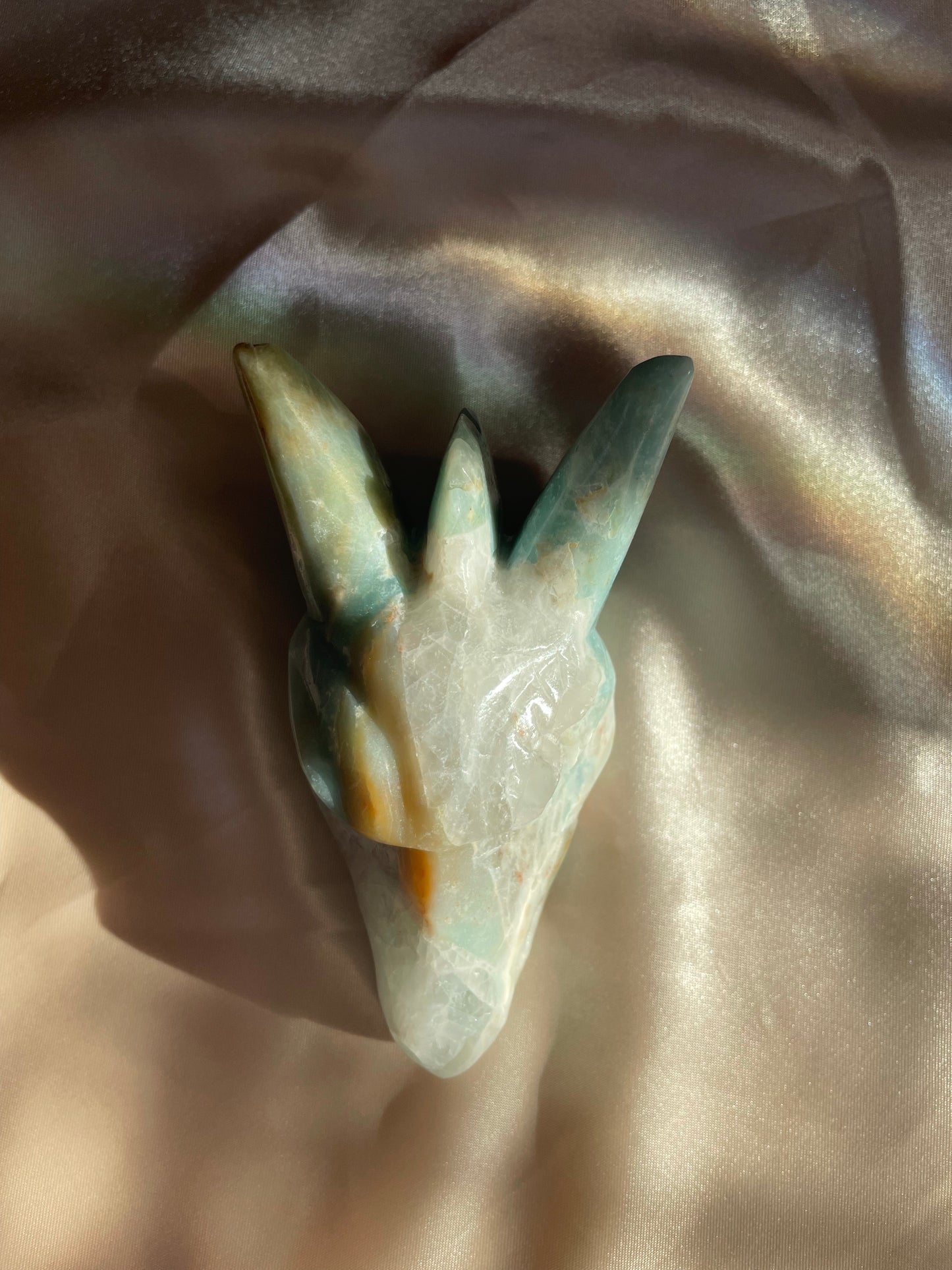 Caribbean Calcite Dragon Head