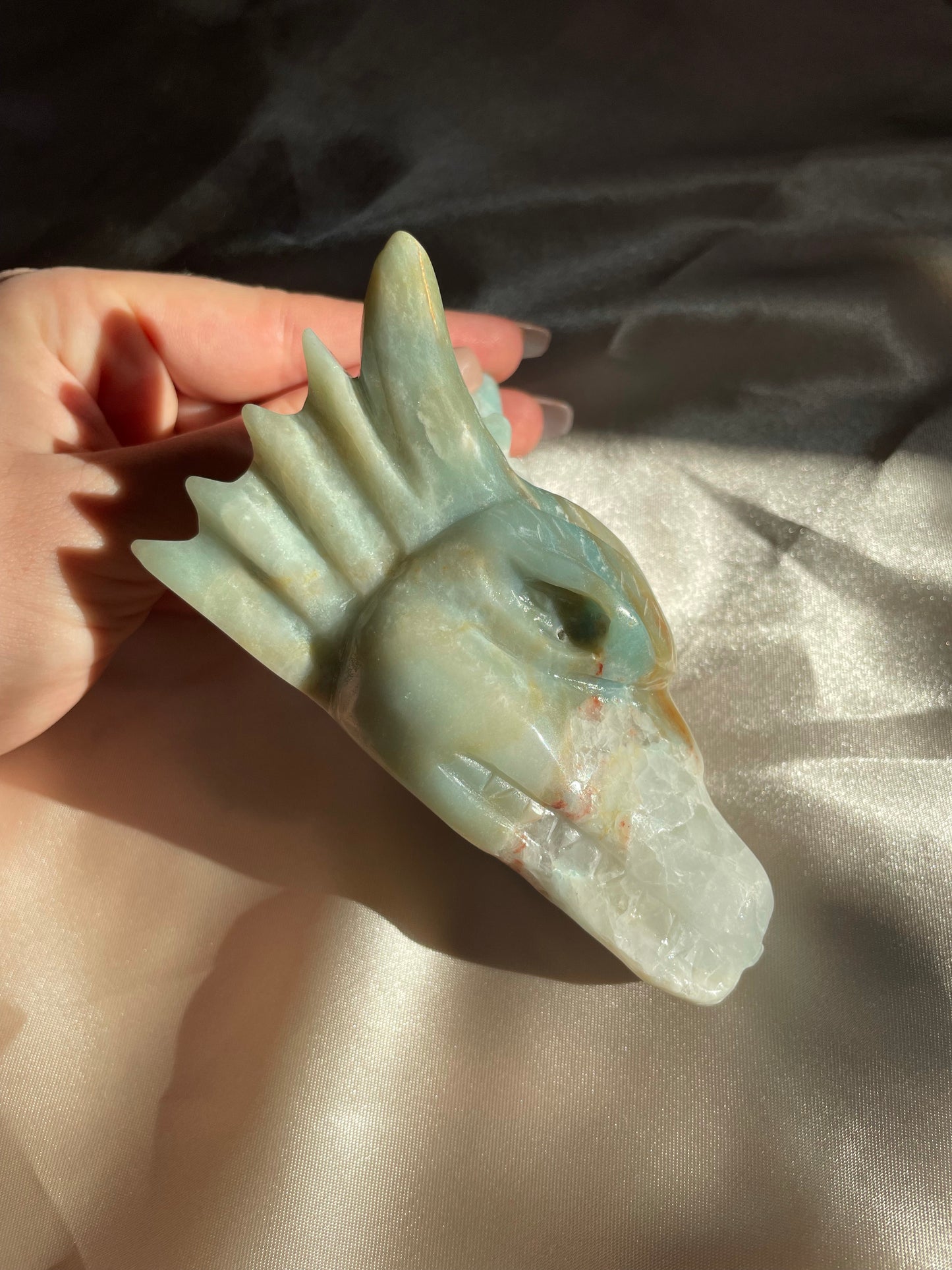 Caribbean Calcite Dragon Head