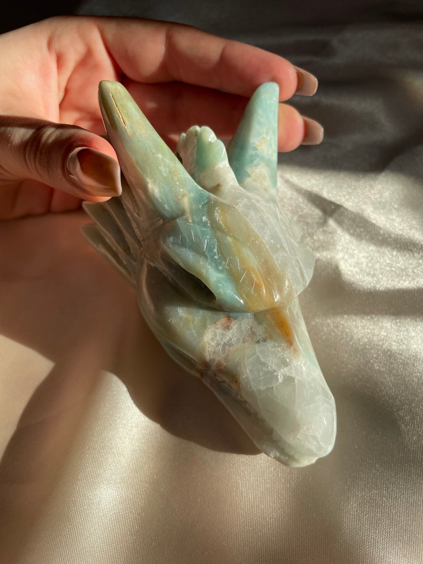 Caribbean Calcite Dragon Head