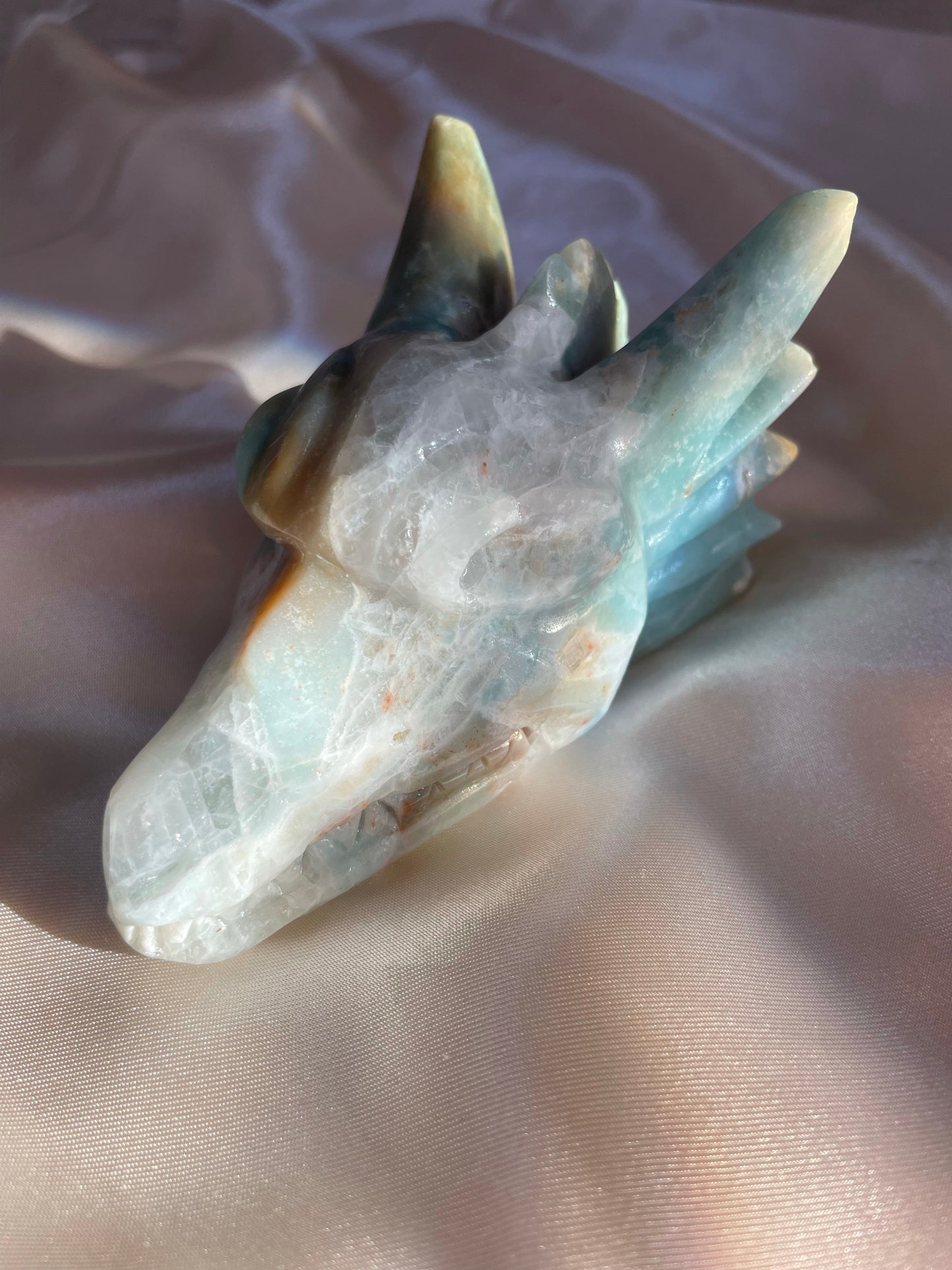 Caribbean Calcite Dragon Head